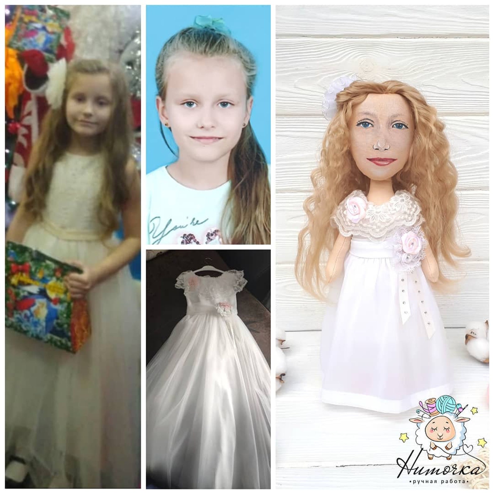 Selfie Doll Lookalike Doll Doll From Photo Portrait Doll Doll Etsy UK