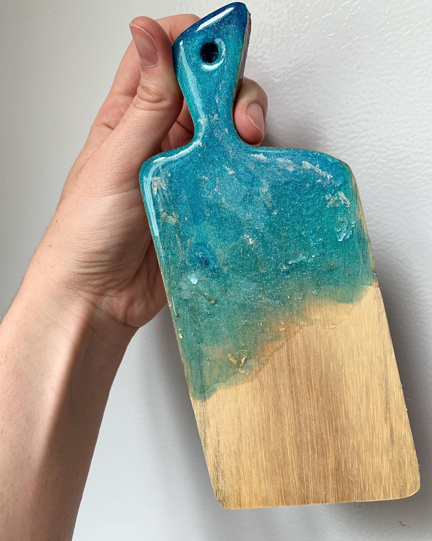 Resin chopping board Etsy