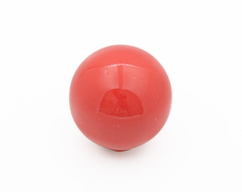 Red Porcelain Knobs: Kidsroom Decor Drawer Handles