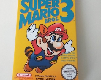 Nintendo Nes Super Mario Bros 3 box