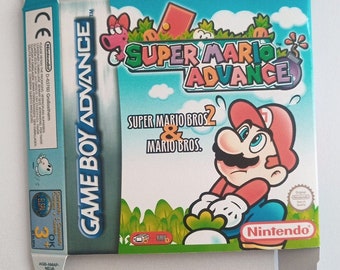Game Boy Advance Super Mario Advance box