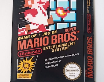 Nintendo Nes Super Mario Bros doos