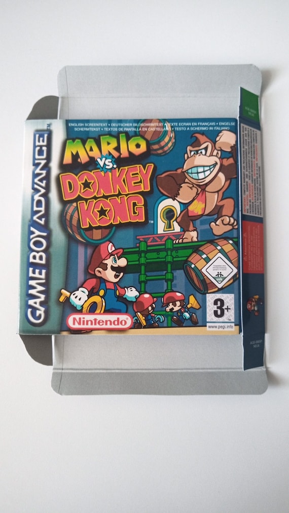 Game Boy Advance Mario VS Donkey Kong Box