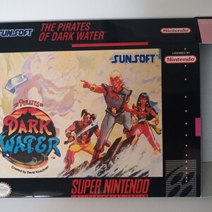 Pirates of Dark Water - for SNES Console- Working Cartridge Pirates of Dark Water - for SNES Console- Working Cartridge