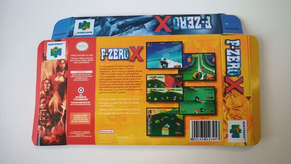 Nintendo 64 F-zero X USA Box - Etsy