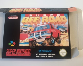 Super Nintendo Super Off Road box
