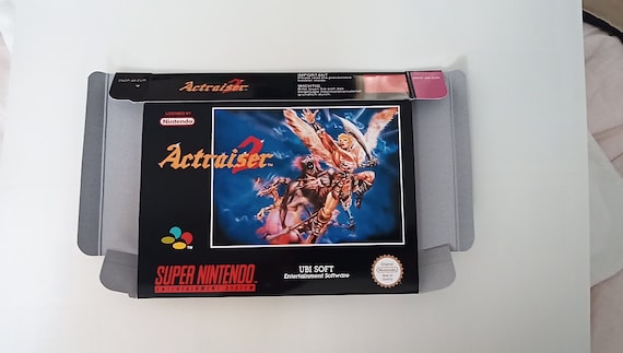 Super Nintendo Actraiser 2 Box -  Finland