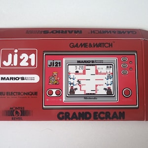 Game & Watch Mario's Cement Factory Box - Etsy