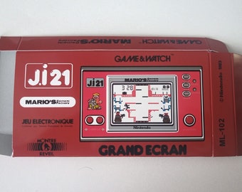 Game & Watch Mario's Cement Factory box