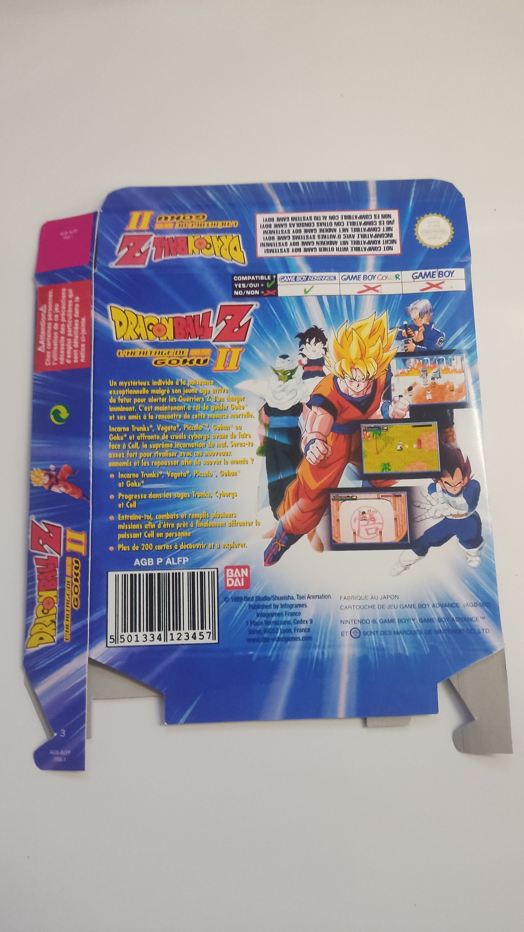 ゲームボーイアドバンス ドラゴンボールZ 悟空のヘリテージ II