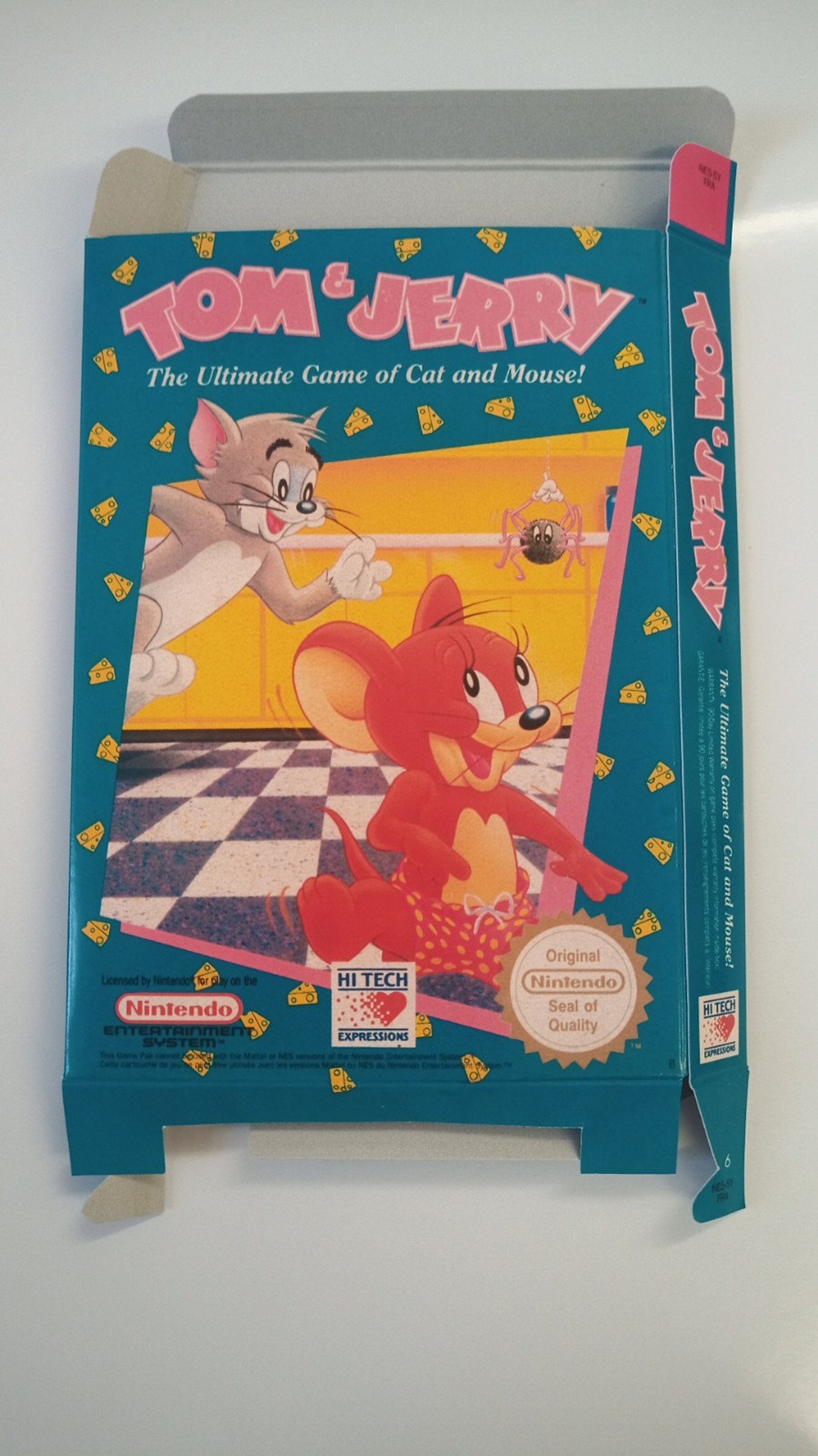 Nintendo Nes Tom & Jerry Box Etsy