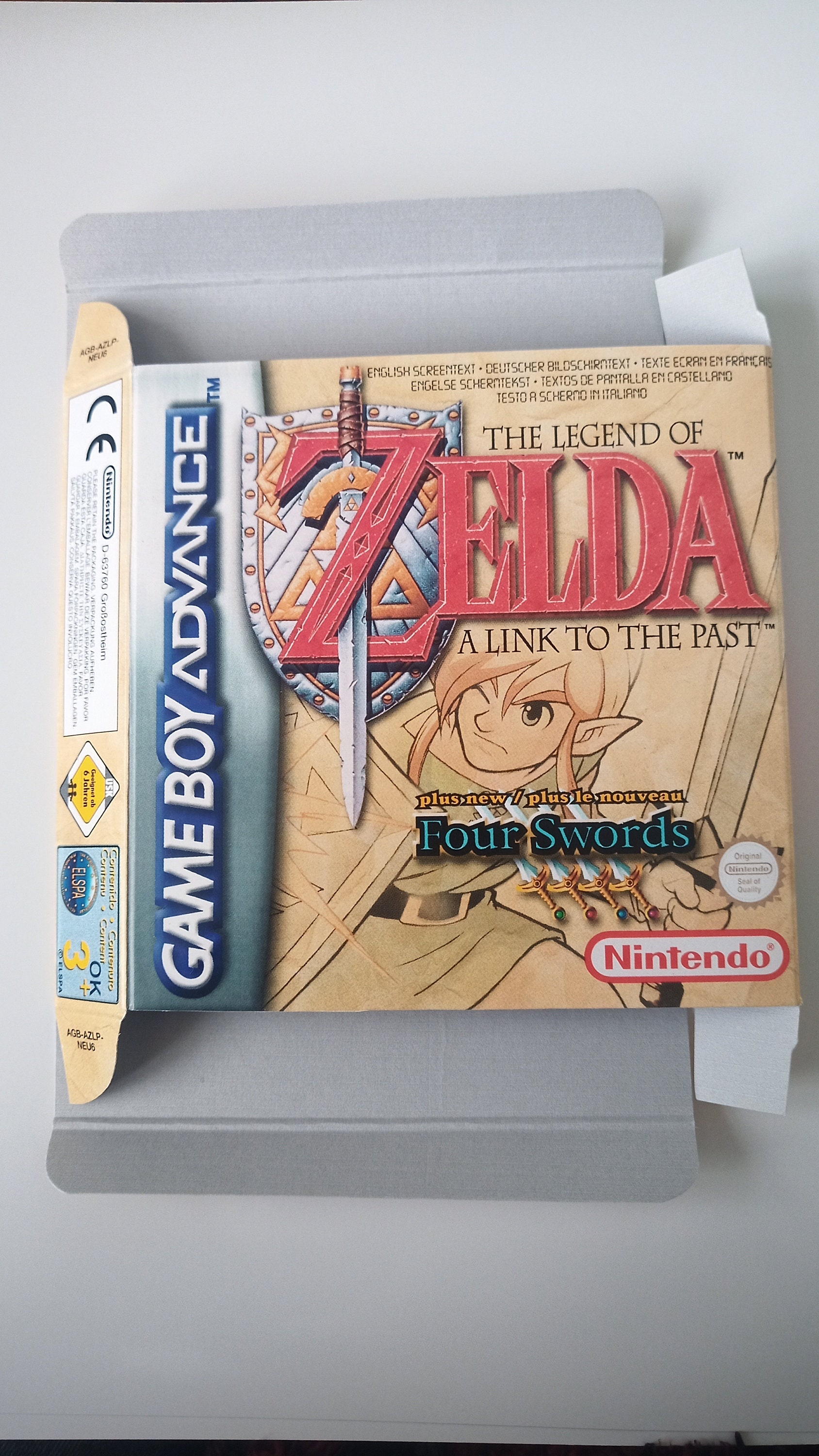 Zelda Link's Awakening custom FAH Game Boy 