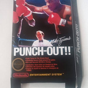 Nintendo Nes Mike Tyson's Punch Out Box