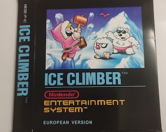 Nintendo Nes Ice Climber box