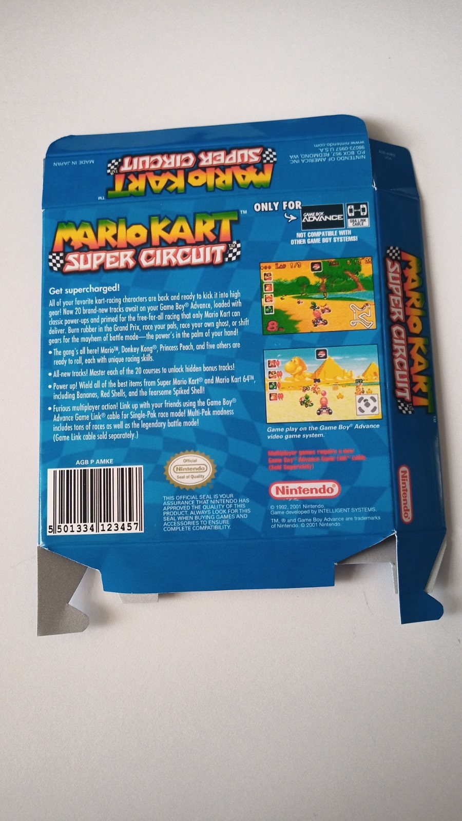 ゲームボーイアドバンス マリオカート スーパーサーキット ボックス