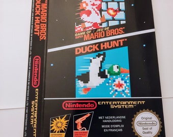 Nintendo Nes Super Mario Bros Duck Hunt box