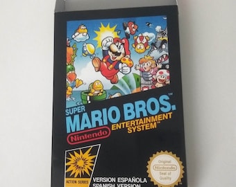 Nintendo Nes Super Mario Bros box