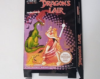 Nintendo Nes Dragon's Lair box