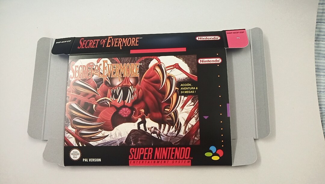 北米版SNES]Secret of Evermore(中古) - huck-fin