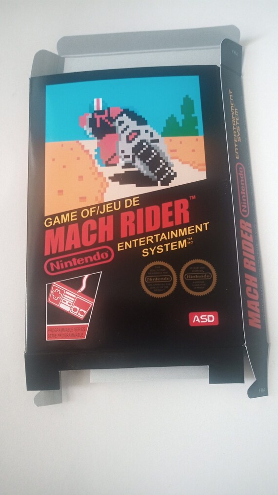 任天堂 Nes マッハライダー ボックス - Etsy 日本