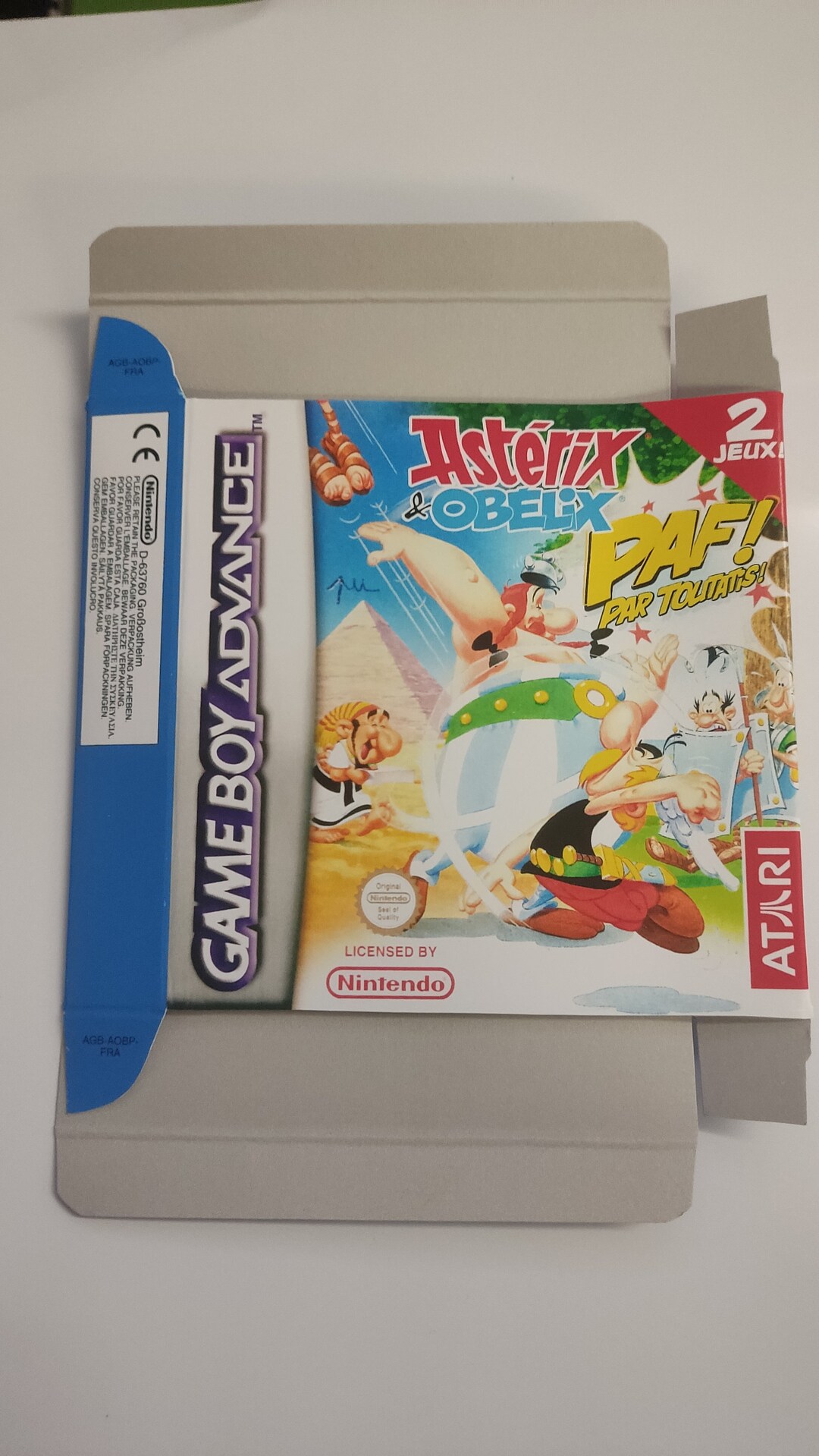 Nintendo Game Boy Asterix complet en boîte - Infogrames (1993) - Jeux vidéo