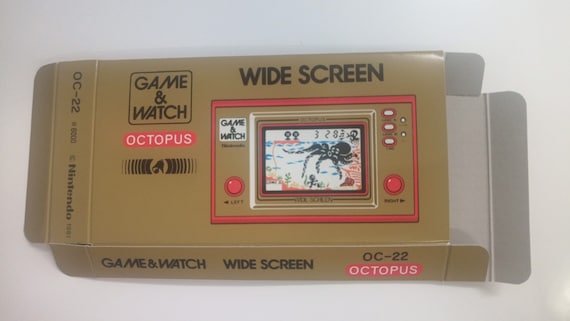 Game & Watch Octopus Box - Etsy Canada