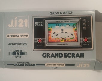 【レトロ】任天堂 ゲーム&ウォッチ TURTLE BRIDGE TL-28 Turtle Bridge [TL-28] Prices Game & Watch | Compare Loose