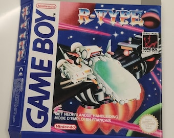 Game Boy R-Type box