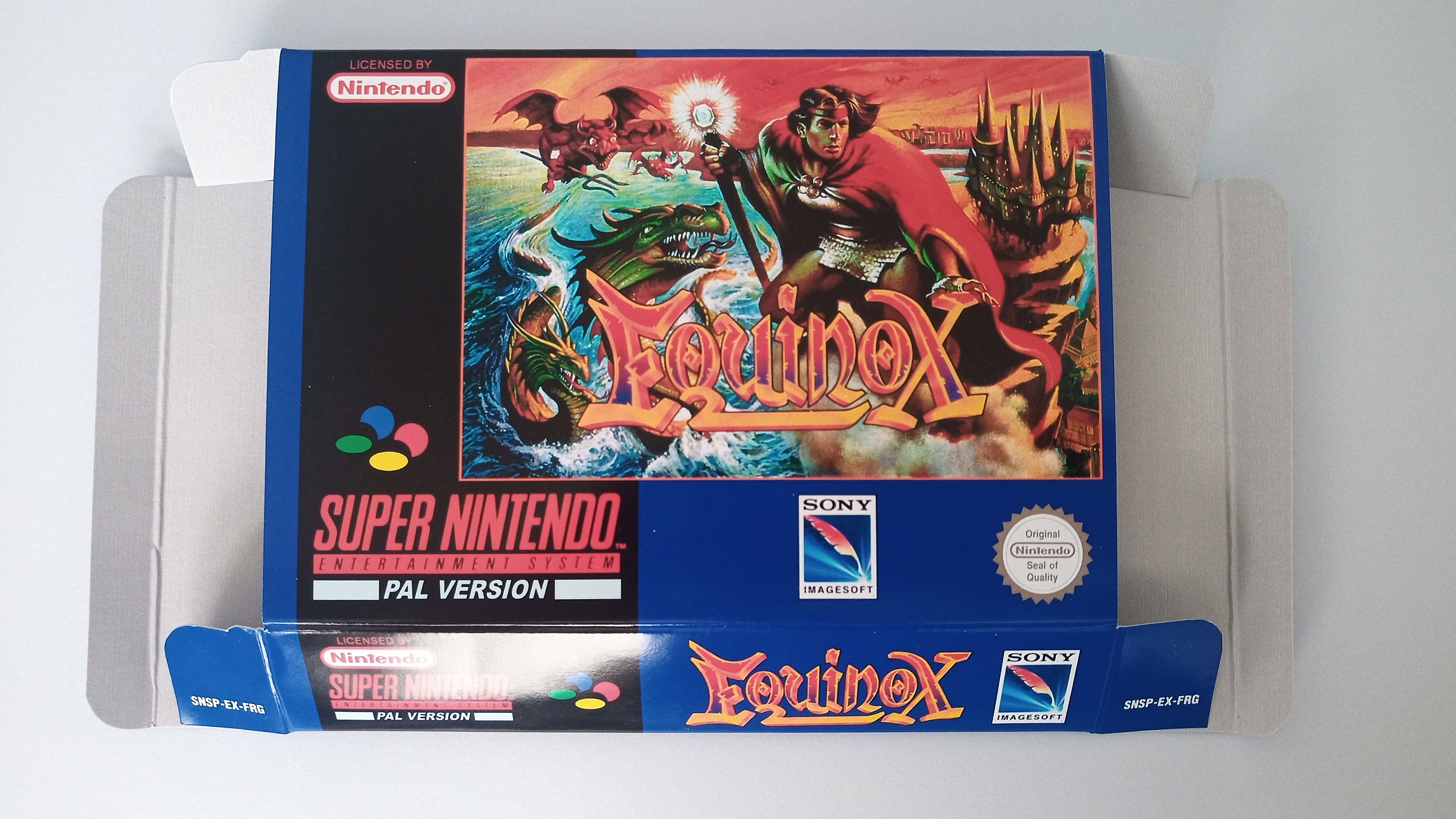 Super Nintendo Equinox Box - Etsy