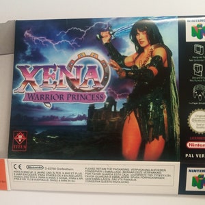 Nintendo 64 Xena Krieger Prinzessin FR Box