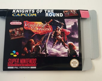Super Nintendo Knights of the Round box