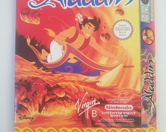 Nintendo Nes Aladdin box