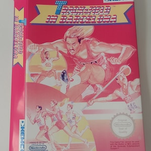 Nintendo Nes Track & Field i Barcelona-låda