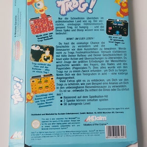 Nintendo Nes Trog box image 2