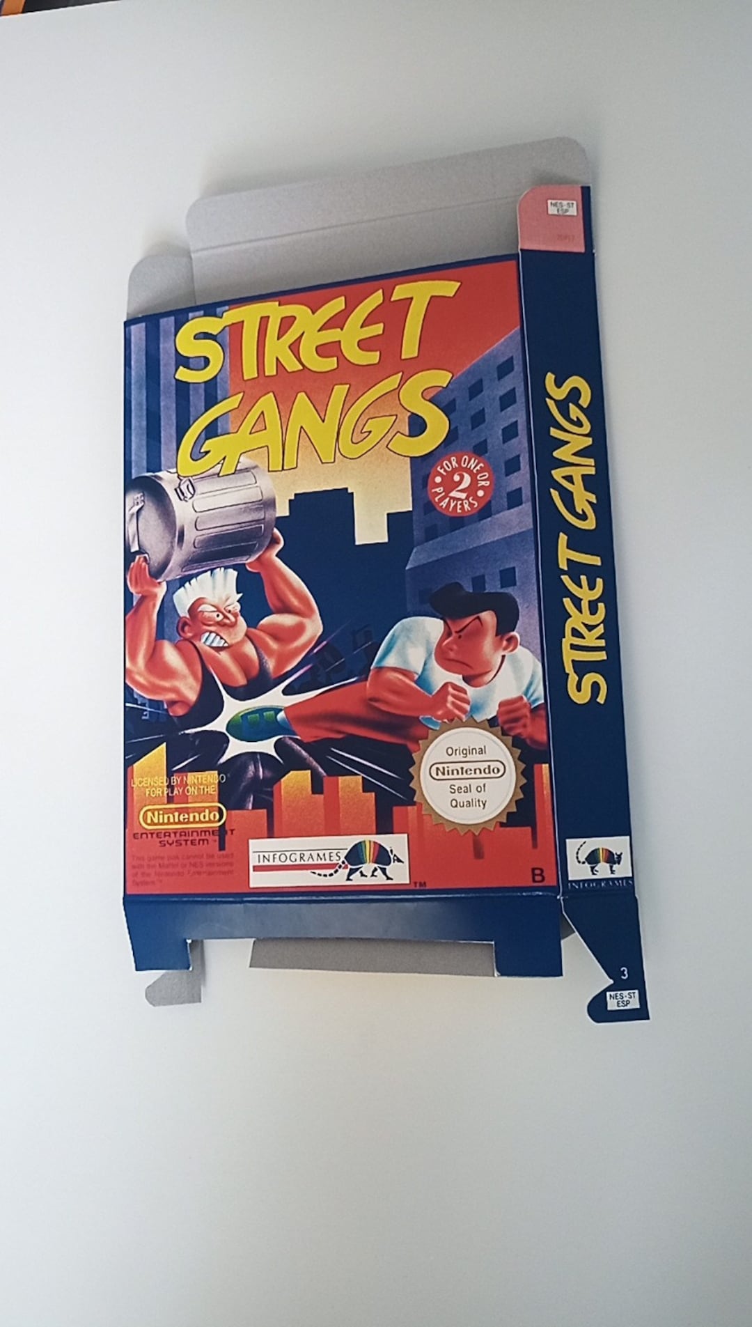Scatola Nintendo Nes Street Gangs - Etsy Italia