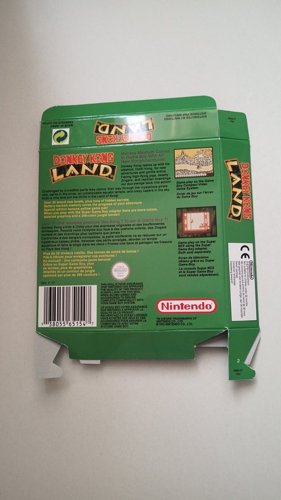 Game Boy Donkey Kong Land box