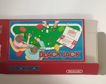 Game & Watch Black Jack Box - Etsy