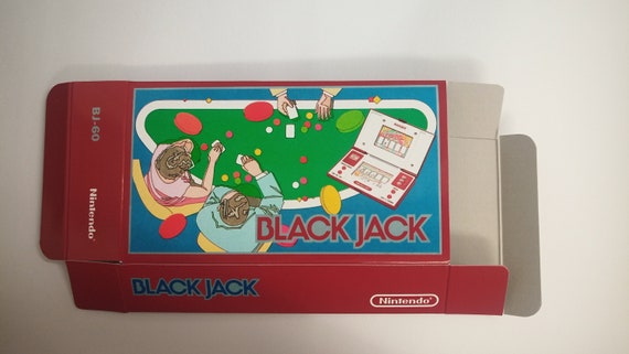 Game & Watch Black Jack Box - Etsy