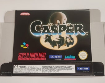 Super Nintendo Casper box