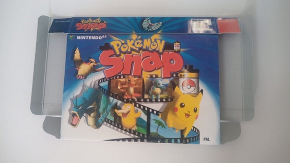 Nintendo 64 Pokemon Snap box Etsy