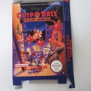 Nintendo Nes Chip'n Dale-box