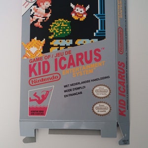 Scatola Nintendo Nes Kid Icarus