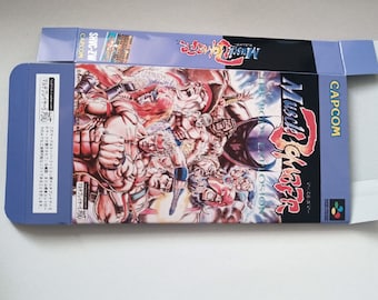 Super Famicom Nintendo Muscle Bomber box