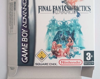 Game Boy Advance Final Fantasy Tactics box