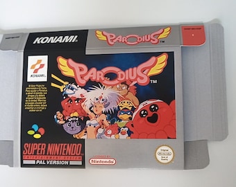 Super Nintendo Parodius box