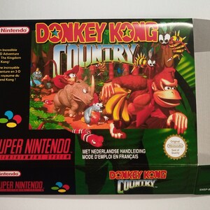 Super Nintendo Donkey Kong Country FR-UK