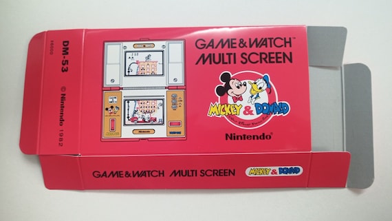 Game & Watch Box - Etsy Hong Kong