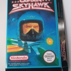 Nintendo Nes Captain Skyhawk box image 1