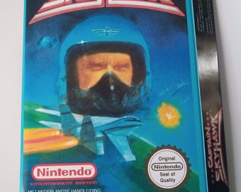 Nintendo Nes Captain Skyhawk box