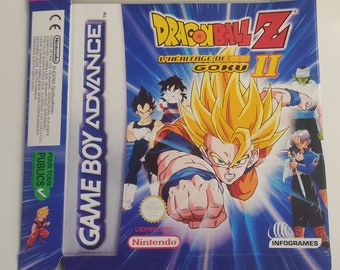 Game Boy Advance Dragon Ball Z L'héritage de Goku II box